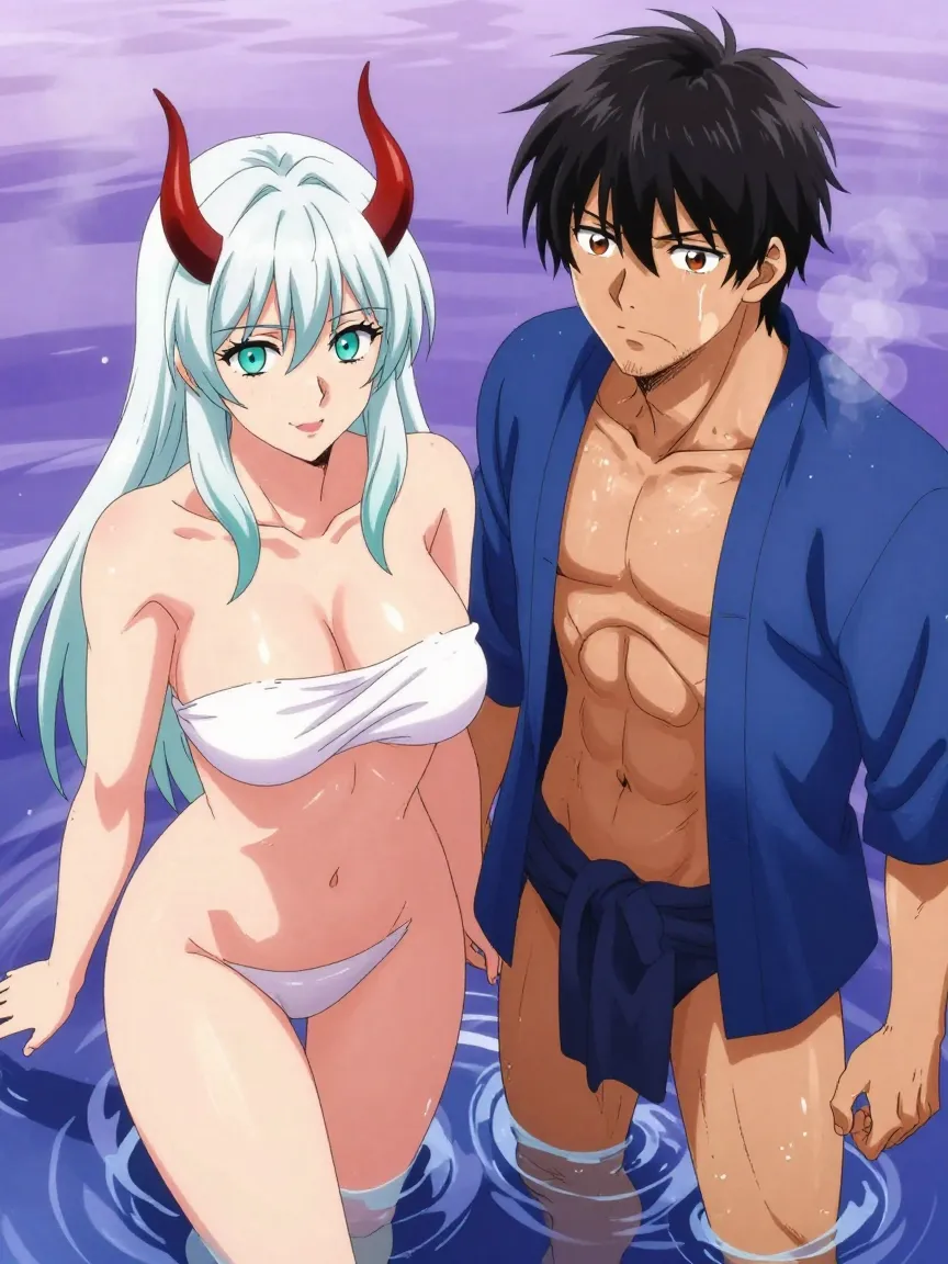 Guerrière Cornue : Bain Thermal Interdit - 6